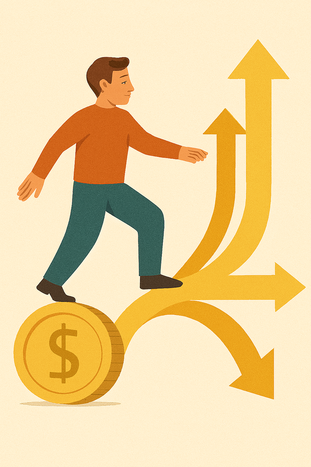 Si un canal disminuye, otro puede compensarlo, proporcionándote estabilidad financiera