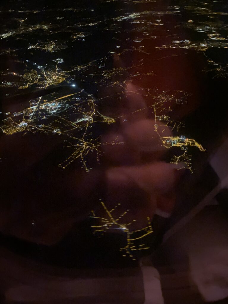 Volando sobre Alemania. Imagen por Irvis Murillo.