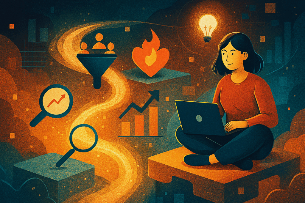 Domina el emprendimiento digital con la serie "6 Pasos para Emprender Online". Aprende el método probado para crear tu negocio online, identificar nichos rentables y evitar errores comunes. ¡Transforma tu idea en realidad!