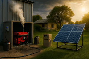 El autor presenta una solución innovadora para quienes buscan energía de respaldo sin comprometer la tranquilidad: los generadores inverter. Estos equipos de última generación reducen el ruido a solo 60 decibeles, transformando por completo la experiencia comparada con los 90 decibeles de los modelos tradicionales.