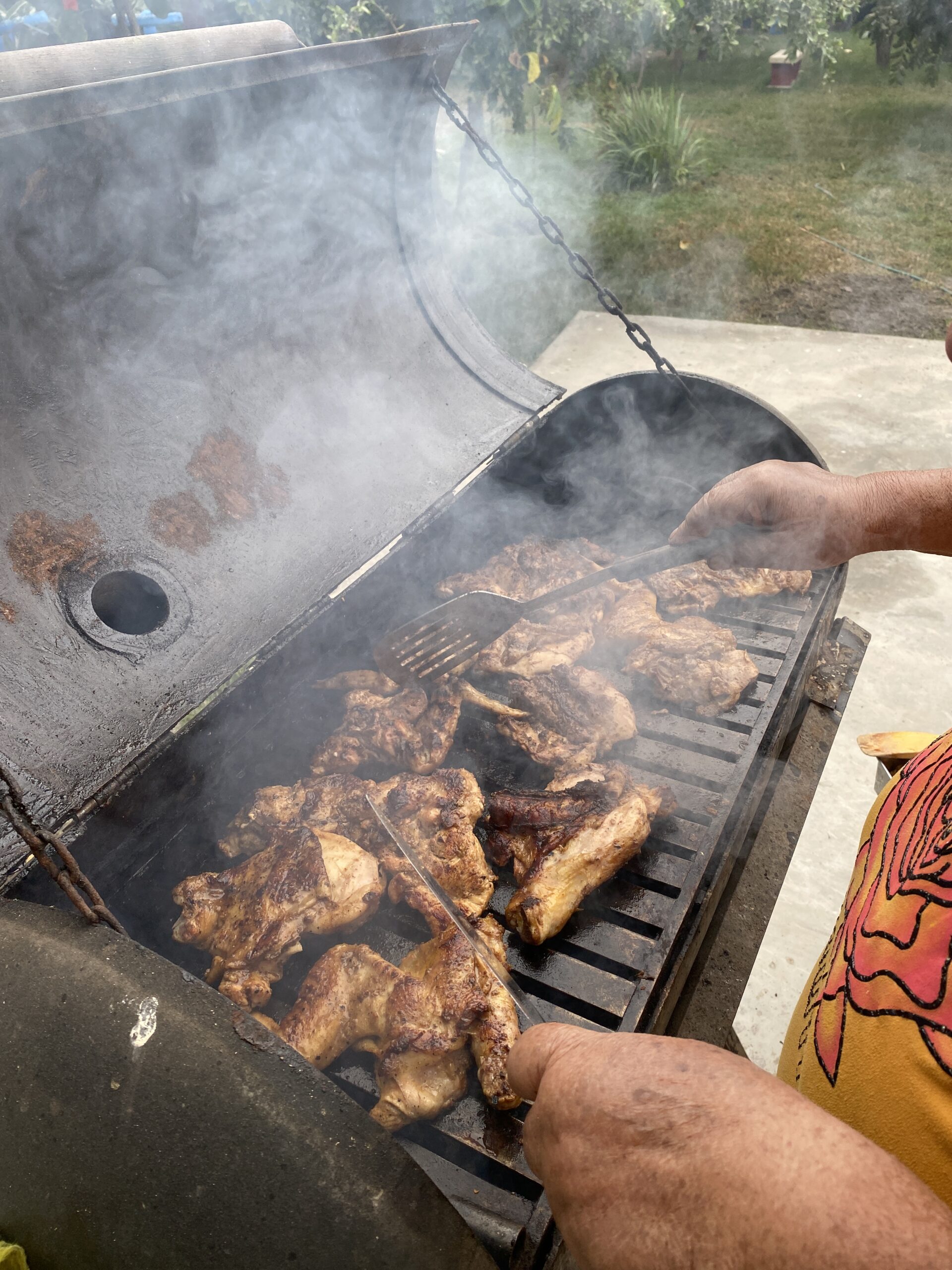 Parrilla al aire libre