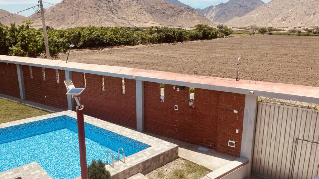Casa Polska. Casa de campo ubicado en una zona rural del Perú.